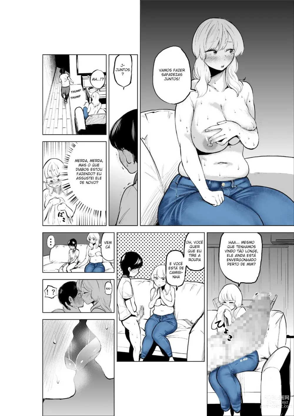 Page 20 of doujinshi Onee-chan to Kyori o Chijimeru Hanashi