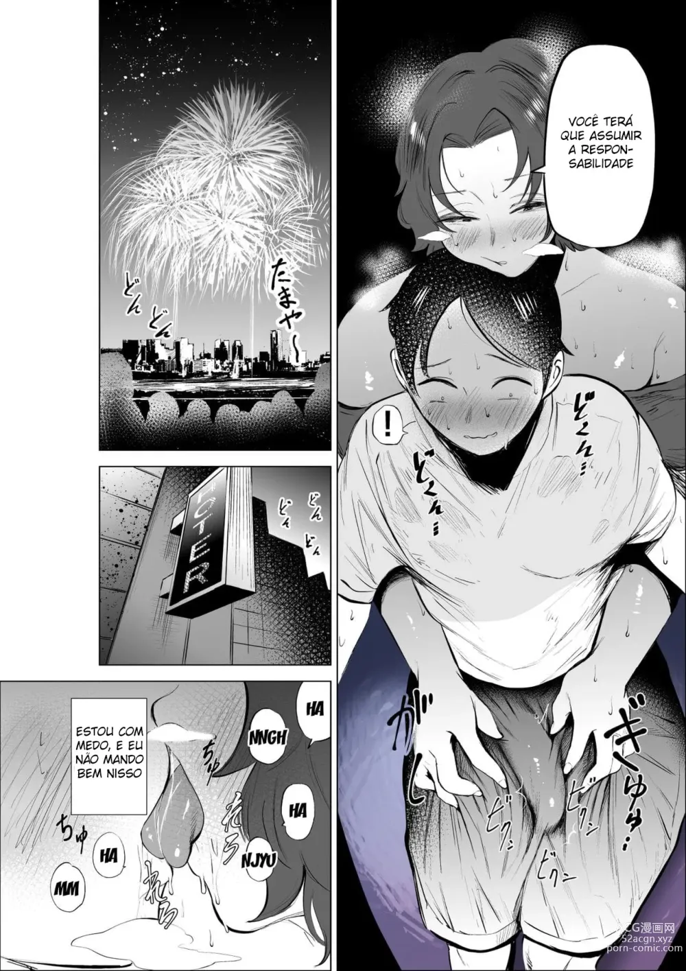 Page 20 of doujinshi Jeans wa Iteru Kowakute Nigate dakedo Megutai na Tomodachi no Okaa-san