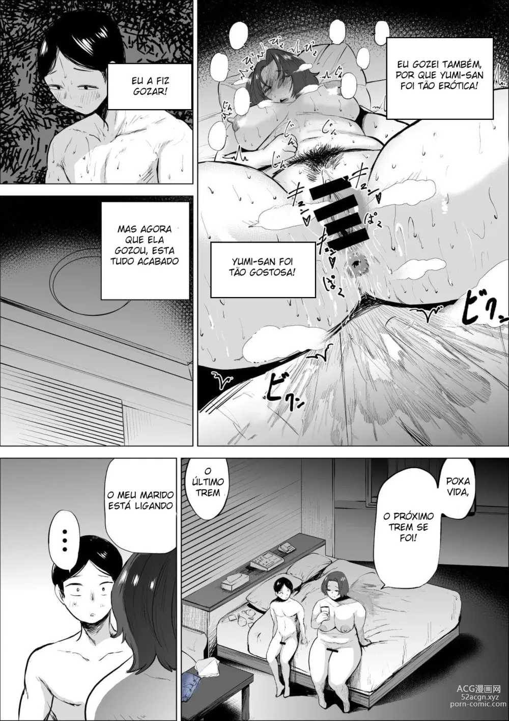 Page 34 of doujinshi Jeans wa Iteru Kowakute Nigate dakedo Megutai na Tomodachi no Okaa-san