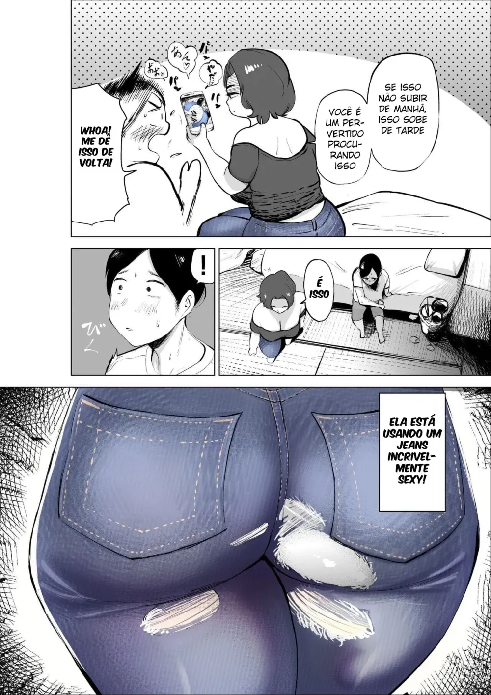 Page 8 of doujinshi Jeans wa Iteru Kowakute Nigate dakedo Megutai na Tomodachi no Okaa-san