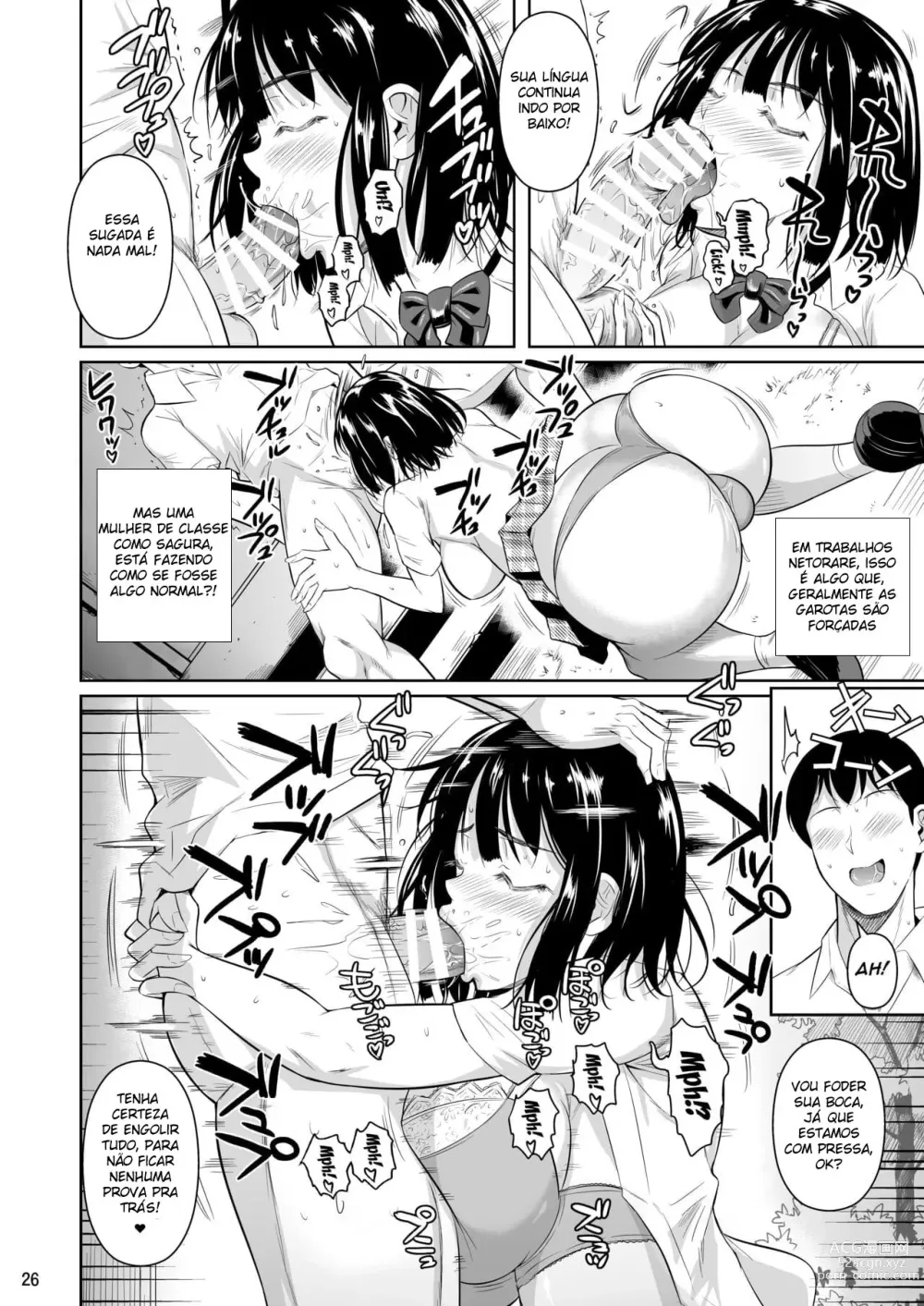 Page 27 of doujinshi Bocchi no Mob ga Tadashii Sentaku o Shite Seiso Shoujo to Tsukiau. Mochiron Sex mo Suru