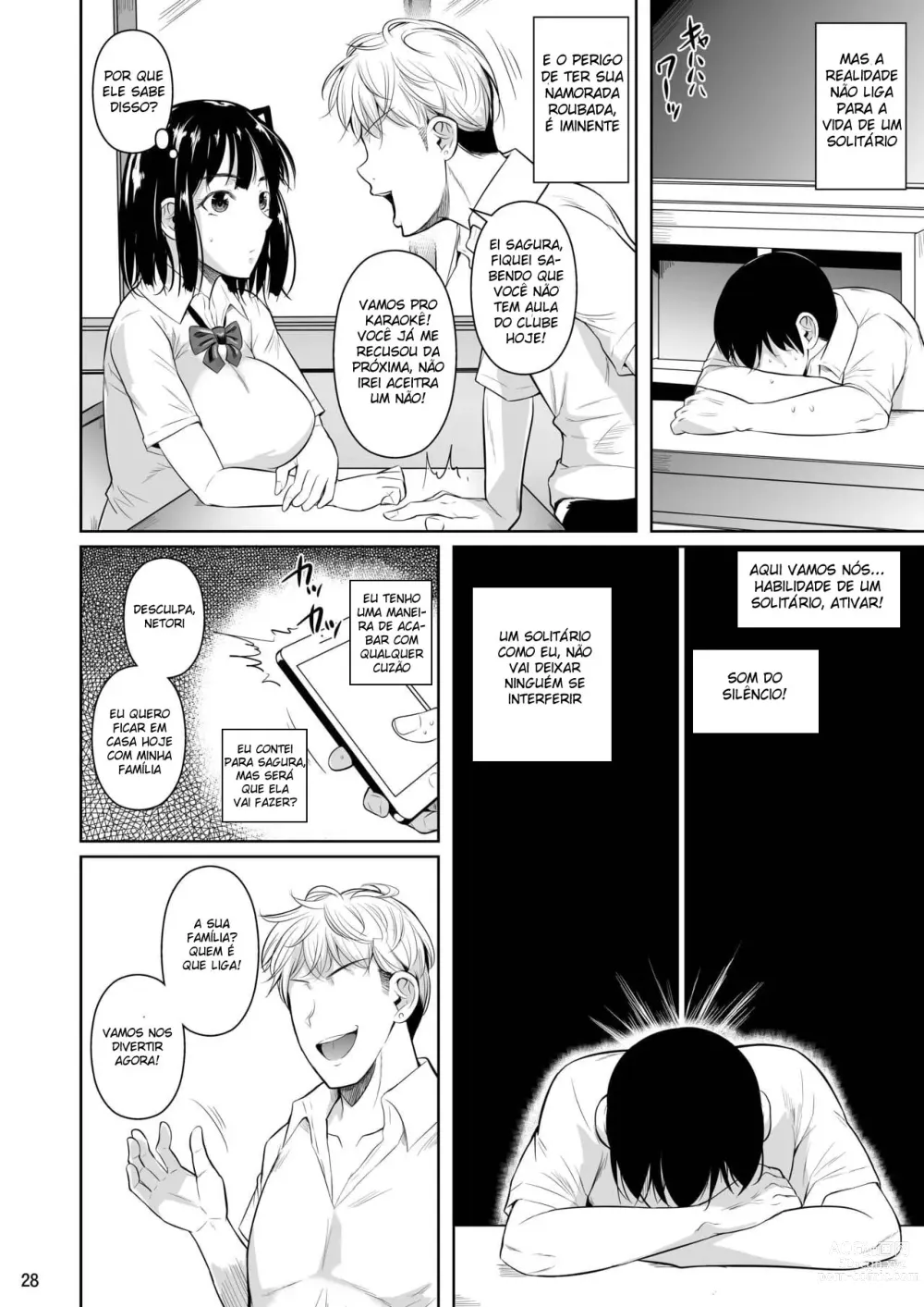 Page 29 of doujinshi Bocchi no Mob ga Tadashii Sentaku o Shite Seiso Shoujo to Tsukiau. Mochiron Sex mo Suru