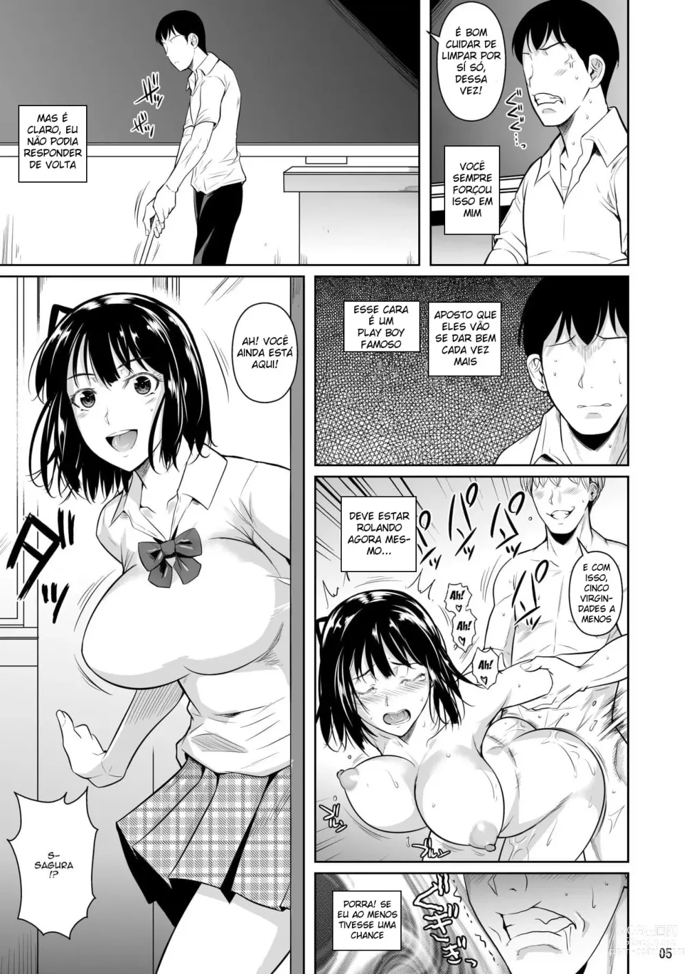 Page 5 of doujinshi Bocchi no Mob ga Tadashii Sentaku o Shite Seiso Shoujo to Tsukiau. Mochiron Sex mo Suru