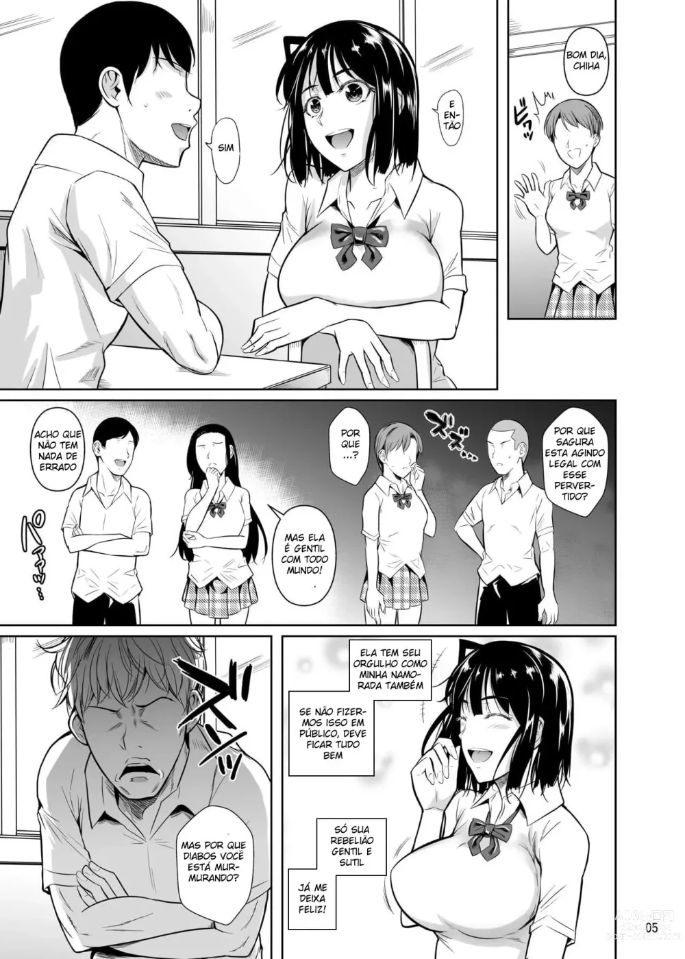 Page 6 of doujinshi Bocchi no Mob ga Tadashii Sentaku o Shite Seiso Shoujo to Tsukiau. 2 Mochiron Sex mo Suru