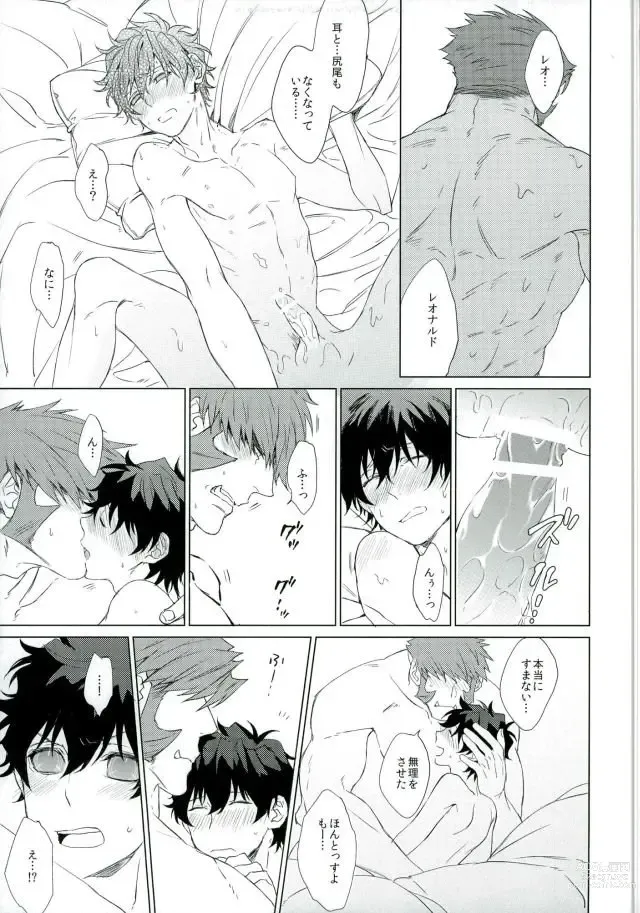 Page 16 of doujinshi Neko ni Naritai
