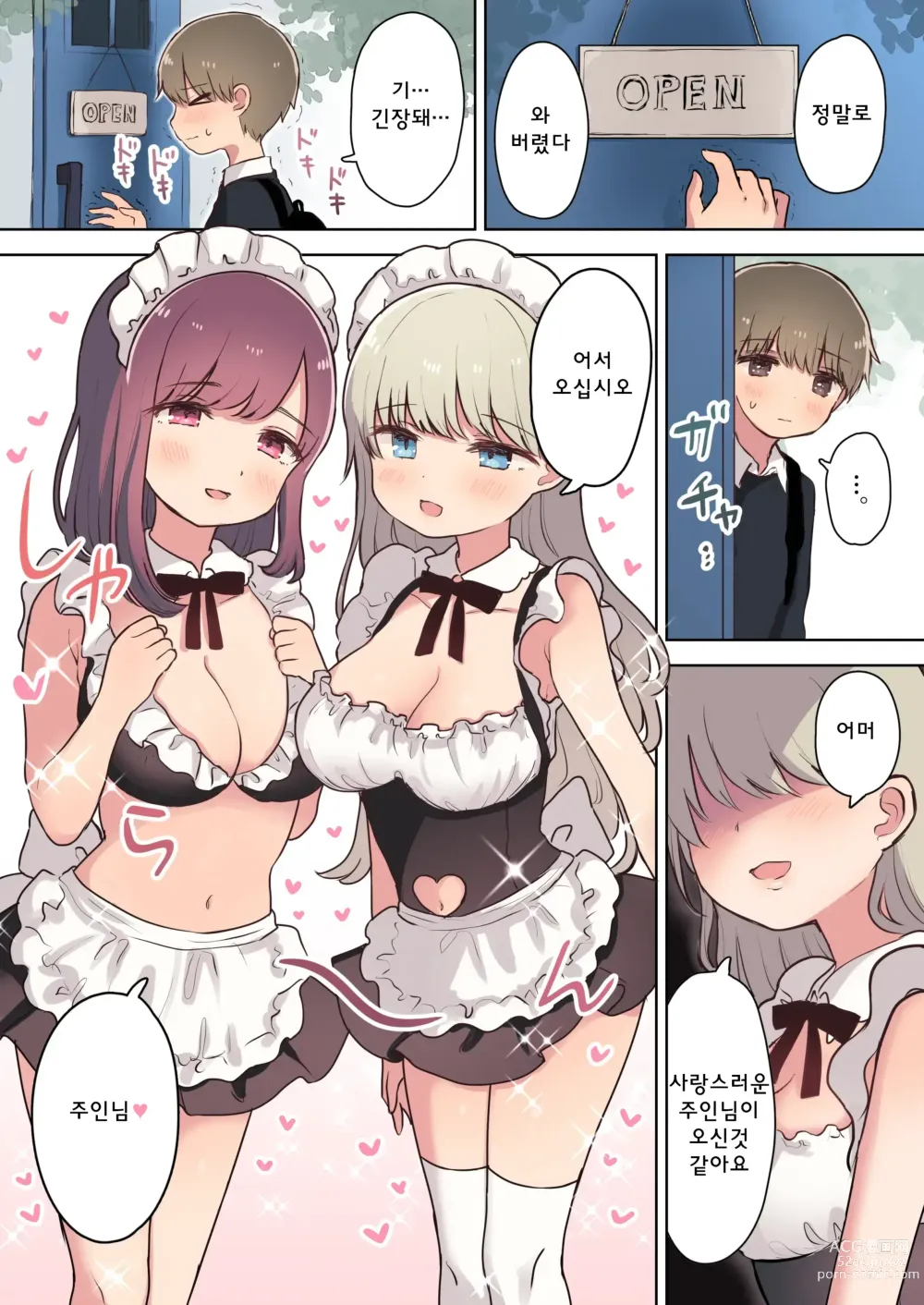 Page 2 of doujinshi 음란 메이드 카페