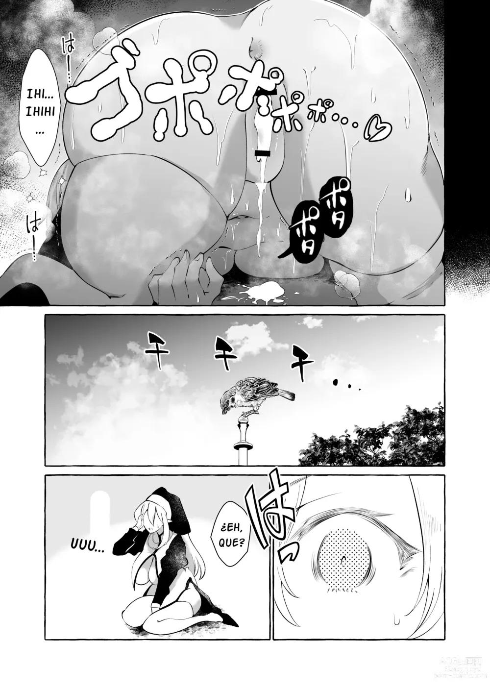 Page 31 of doujinshi Dare mo Mitenai Series Kajiba Yokubou Elf ga Ochiteta node Itazura Shite Mita