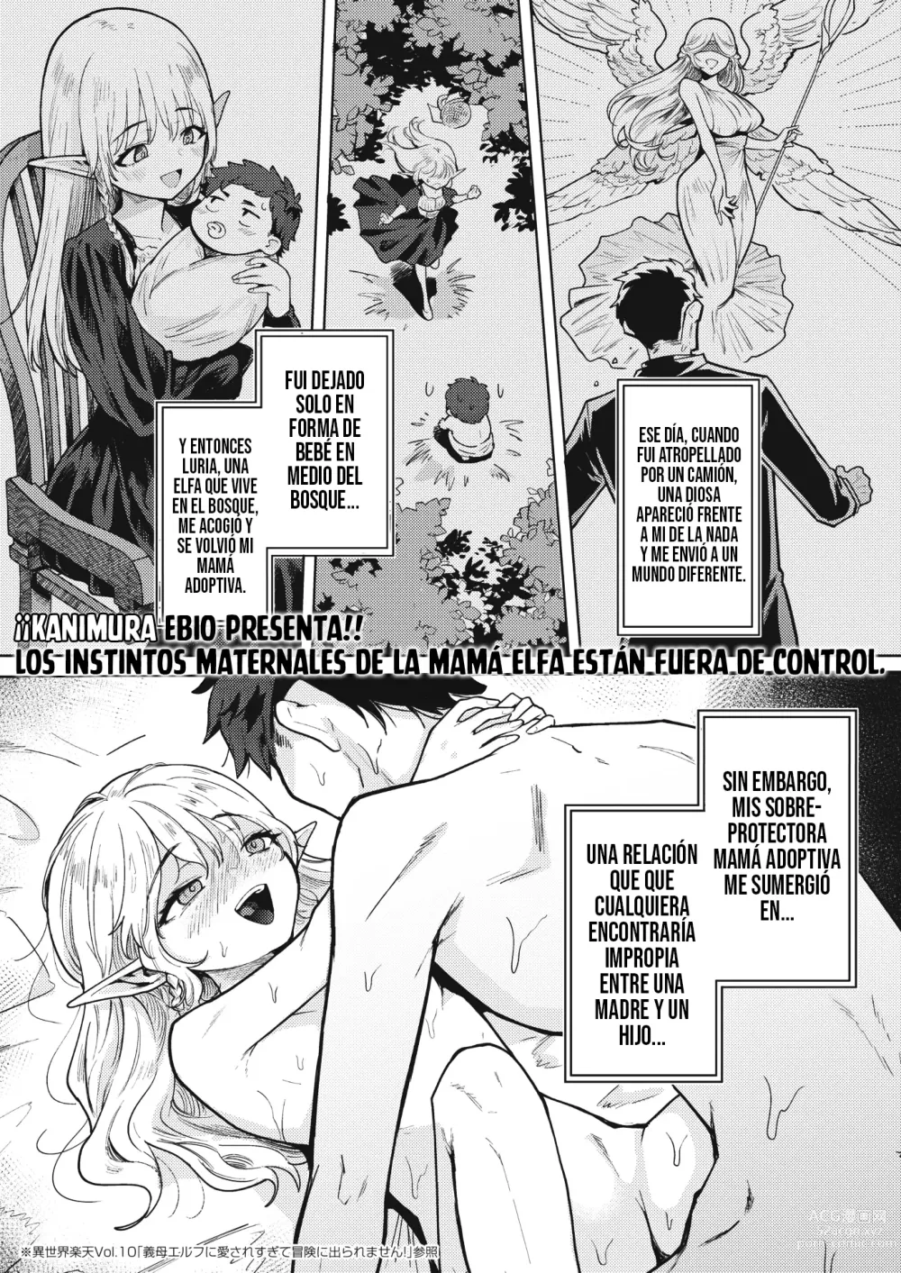 Page 1 of manga ¡Mi Adoptiva Mamá Elfa me Ama tanto que No Puedo irme de Aventura! 2