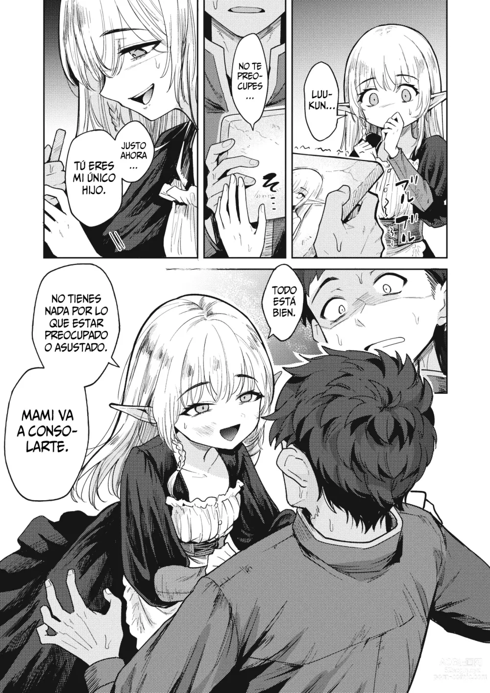 Page 7 of manga ¡Mi Adoptiva Mamá Elfa me Ama tanto que No Puedo irme de Aventura! 2