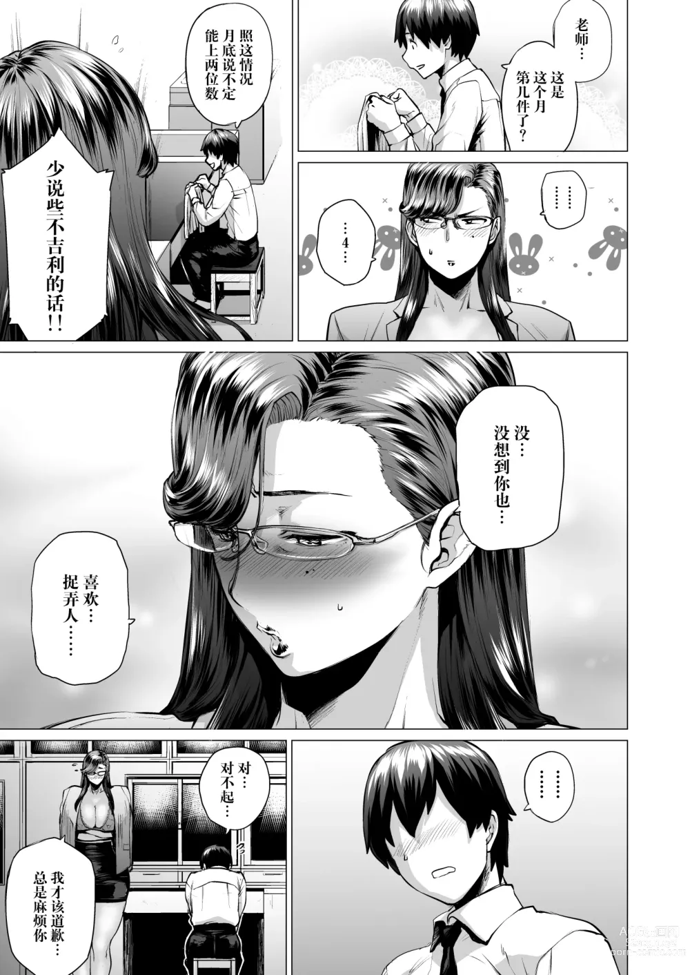 Page 6 of doujinshi Tobashi Sensei wa Kyou mo Button o Tobasu.