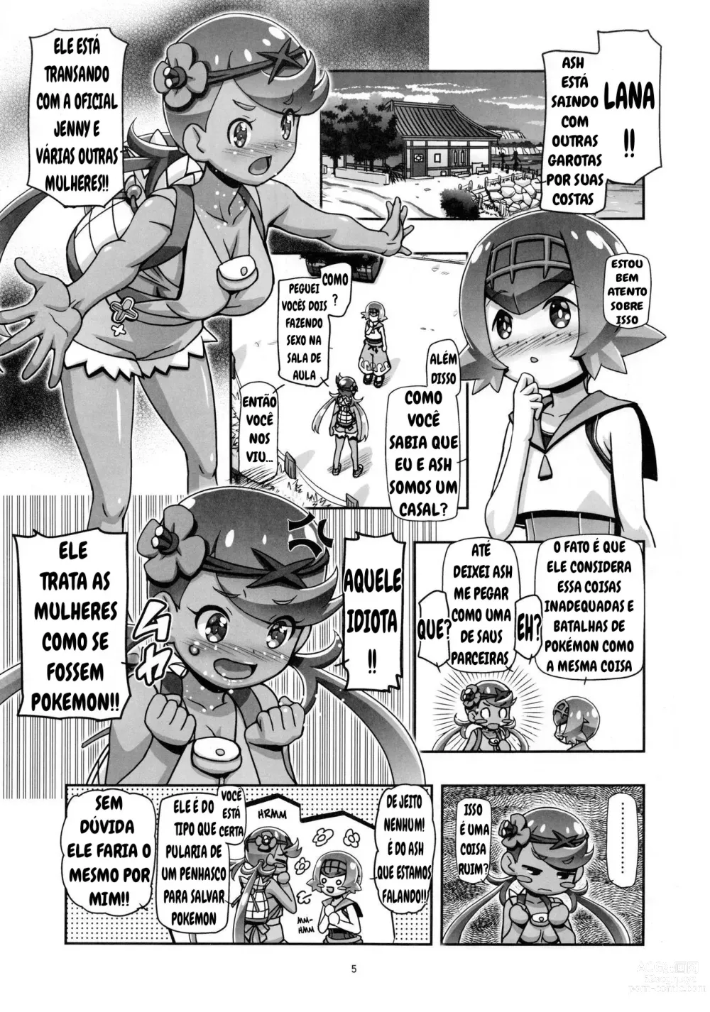 Page 4 of doujinshi PM GALS Sun Moon Mao