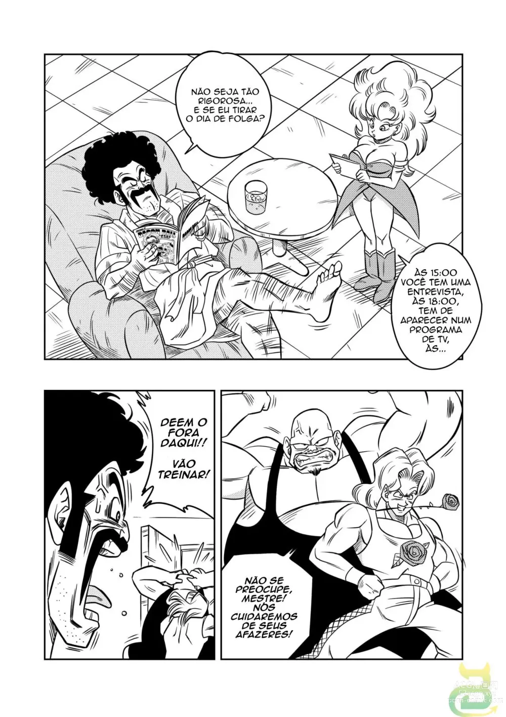 Page 3 of doujinshi Mister Satans Secret Training