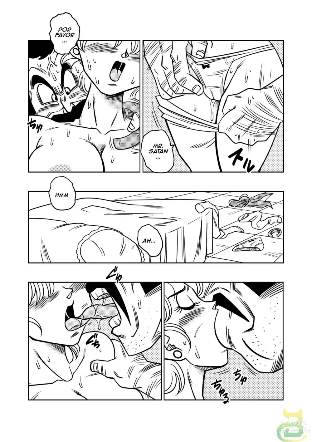 Page 6 of doujinshi Mister Satans Secret Training