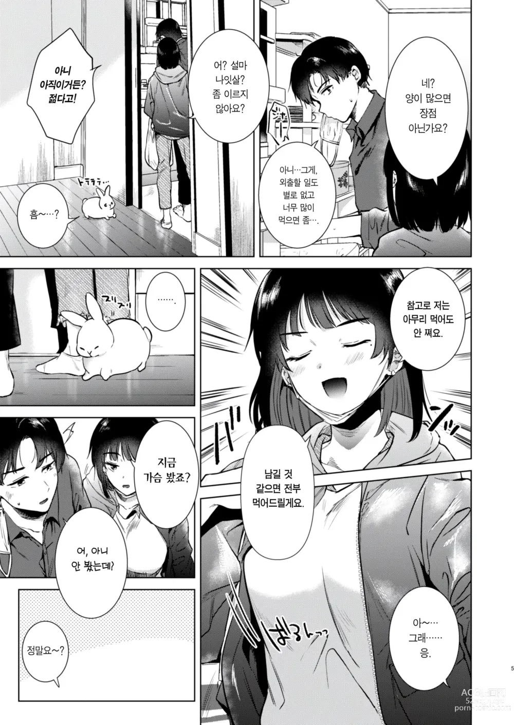 Page 4 of doujinshi 선배, 주말 한가하세요?
