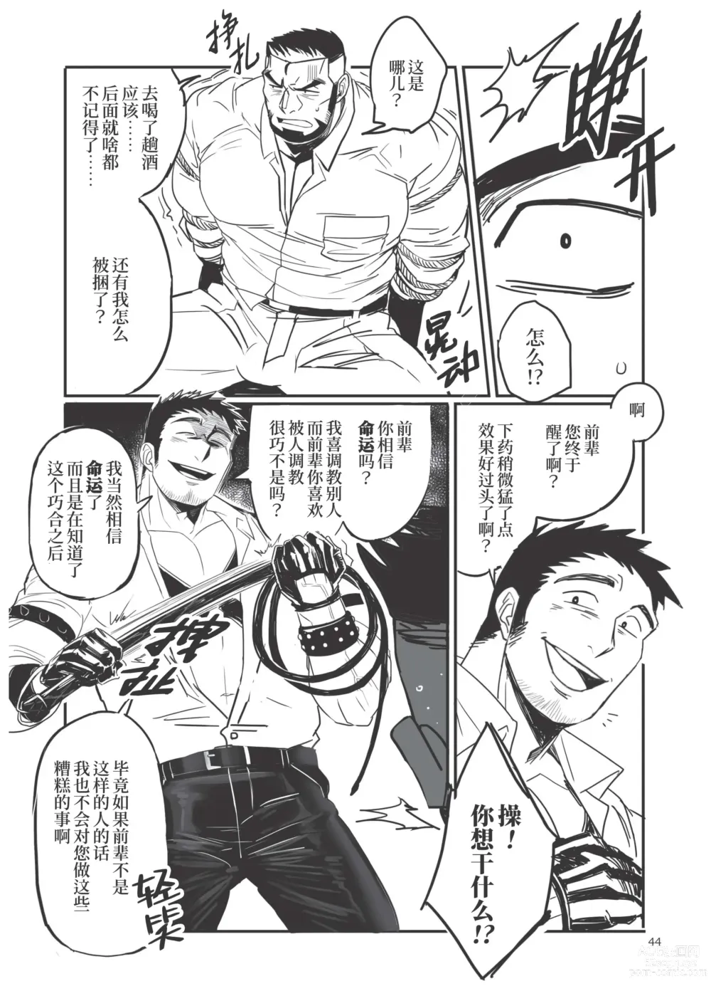 Page 45 of doujinshi 鞭 (decensored)
