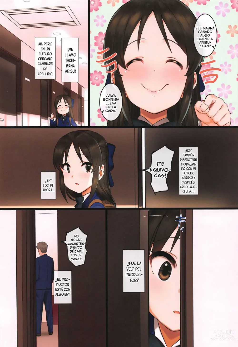 Page 3 of doujinshi Arisu impossible - Producer Dakkan Daisakusen