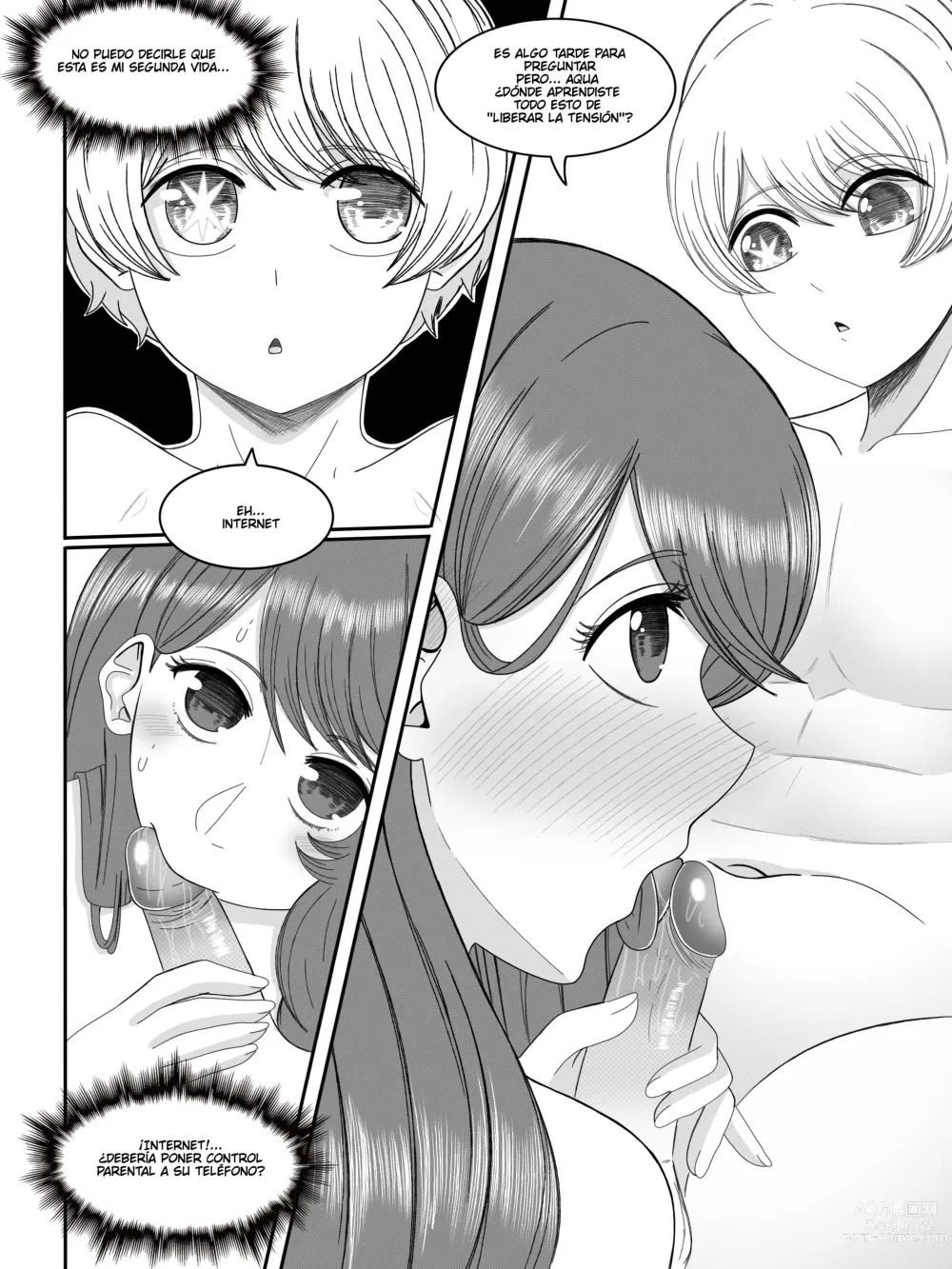 Page 19 of doujinshi Miyako x Aqua