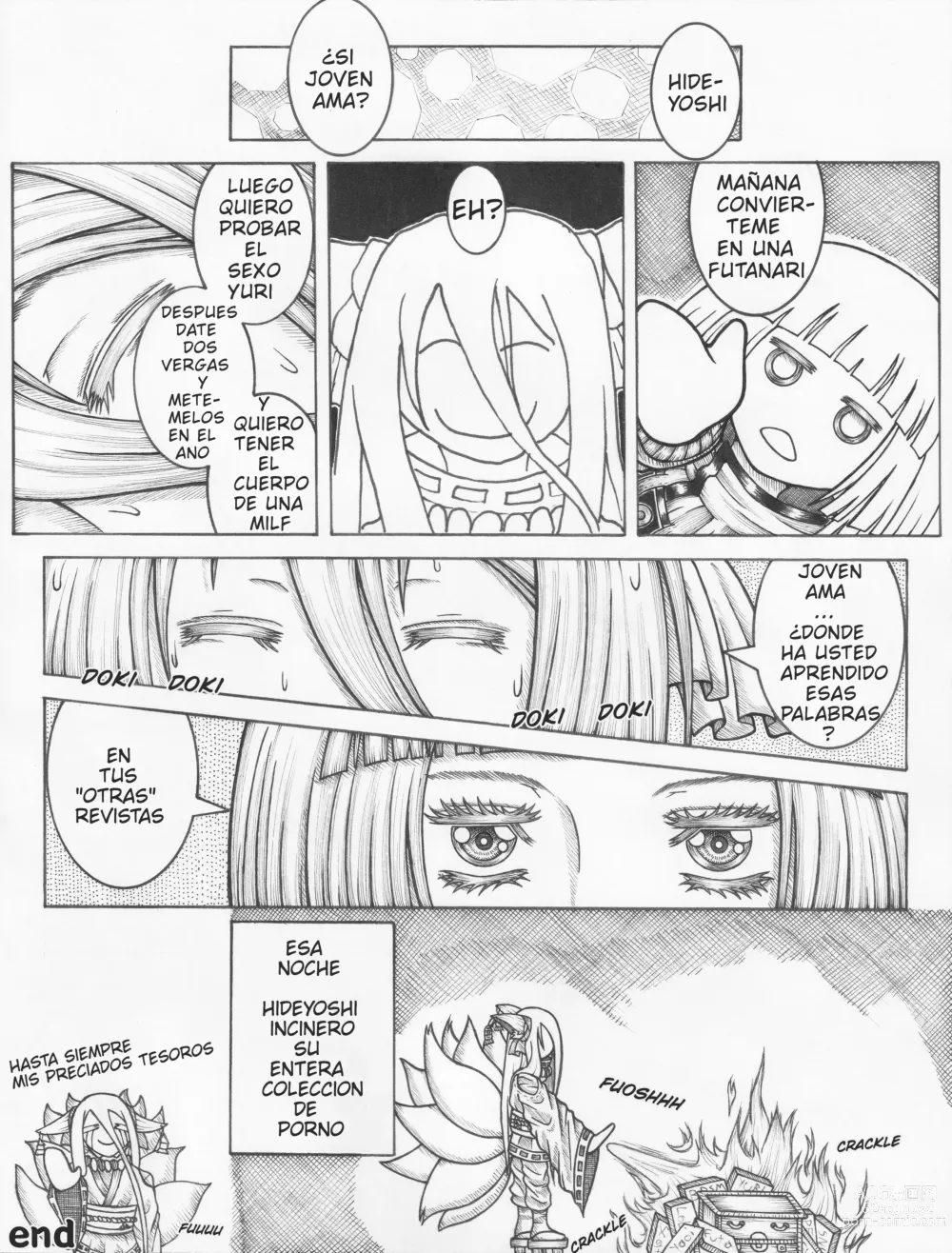 Page 34 of doujinshi I Dont Want to be an Exorcist Ch.1