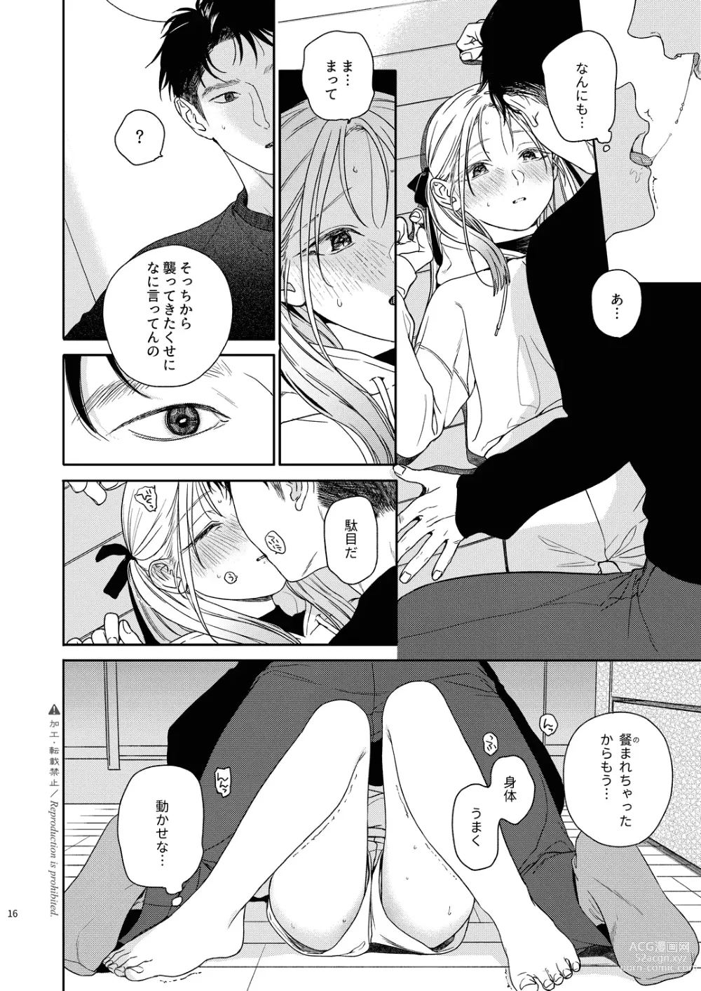 Page 17 of doujinshi Katami to Getsumei