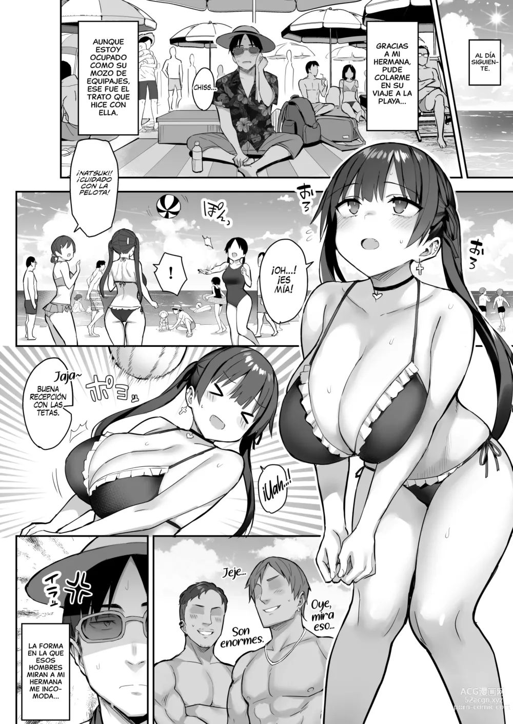 Page 35 of doujinshi ¡¡Mi Hermanita Quien era una Comelibros se Convirtió en una Puta de grandes Tetas...!! 3