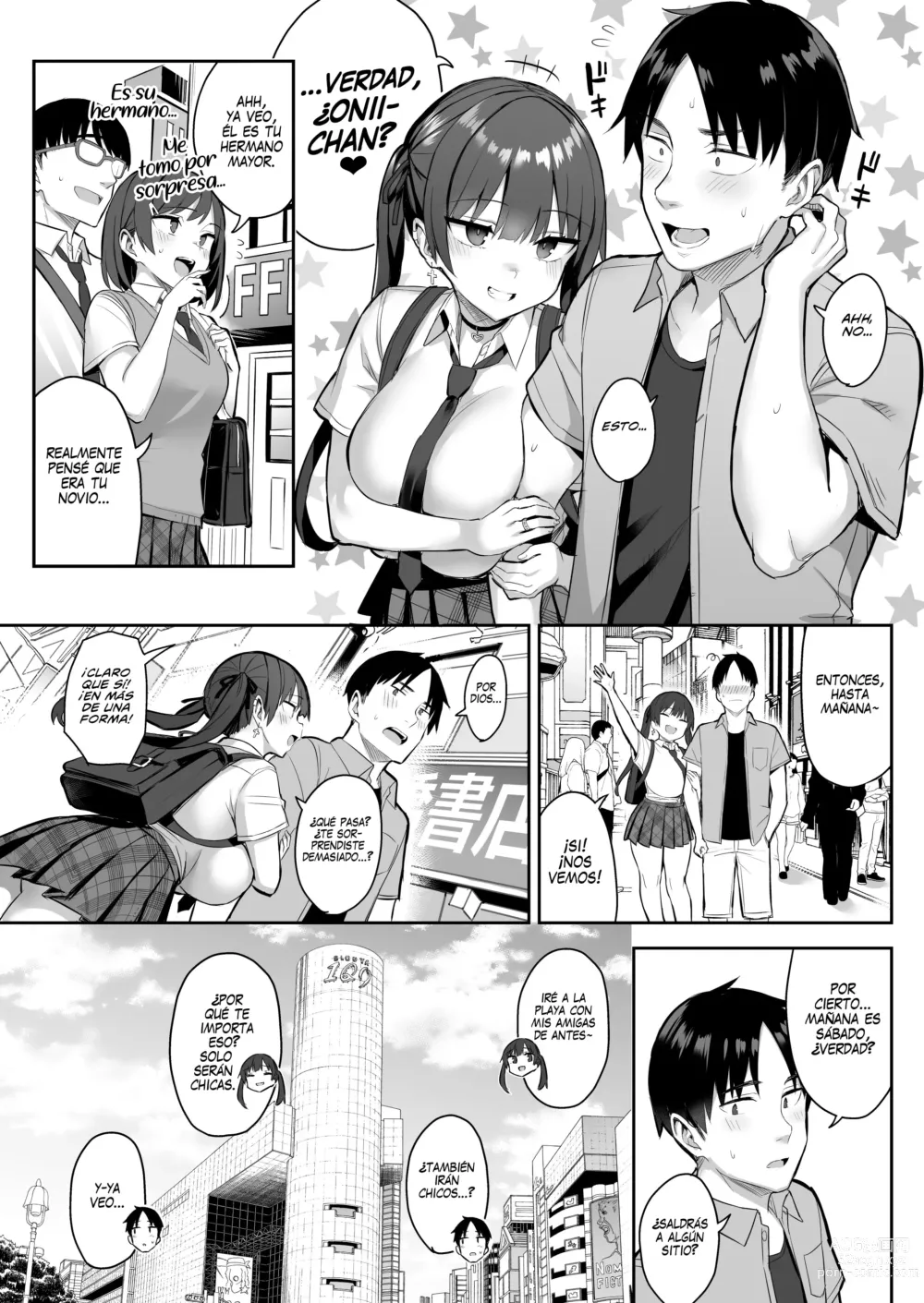 Page 6 of doujinshi ¡¡Mi Hermanita Quien era una Comelibros se Convirtió en una Puta de grandes Tetas...!! 3