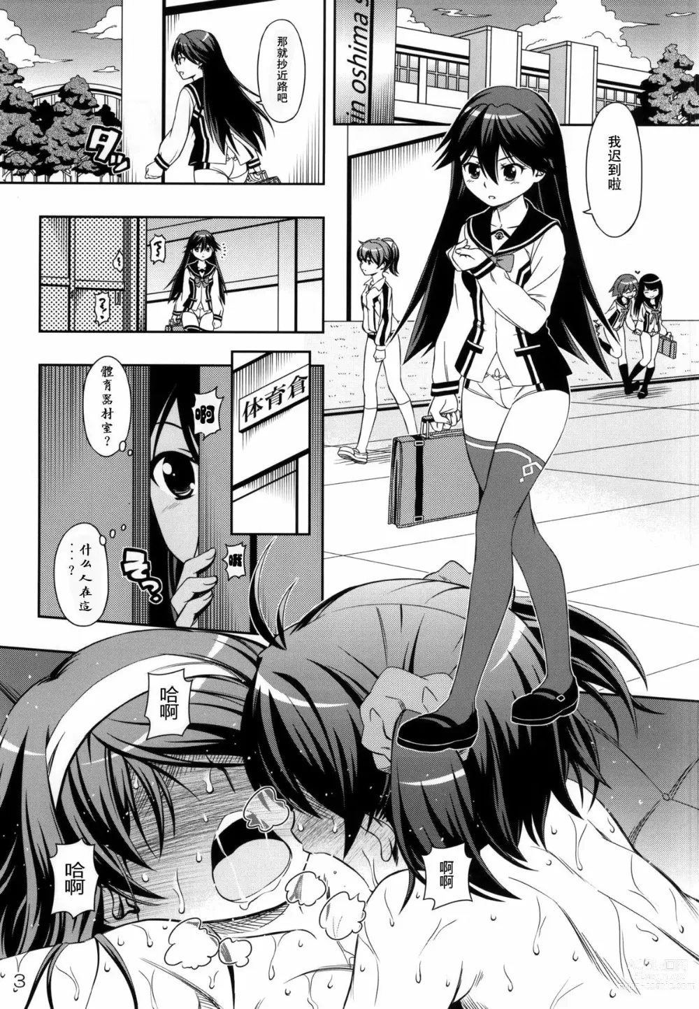 Page 3 of doujinshi AkaRei☆Operation (decensored)