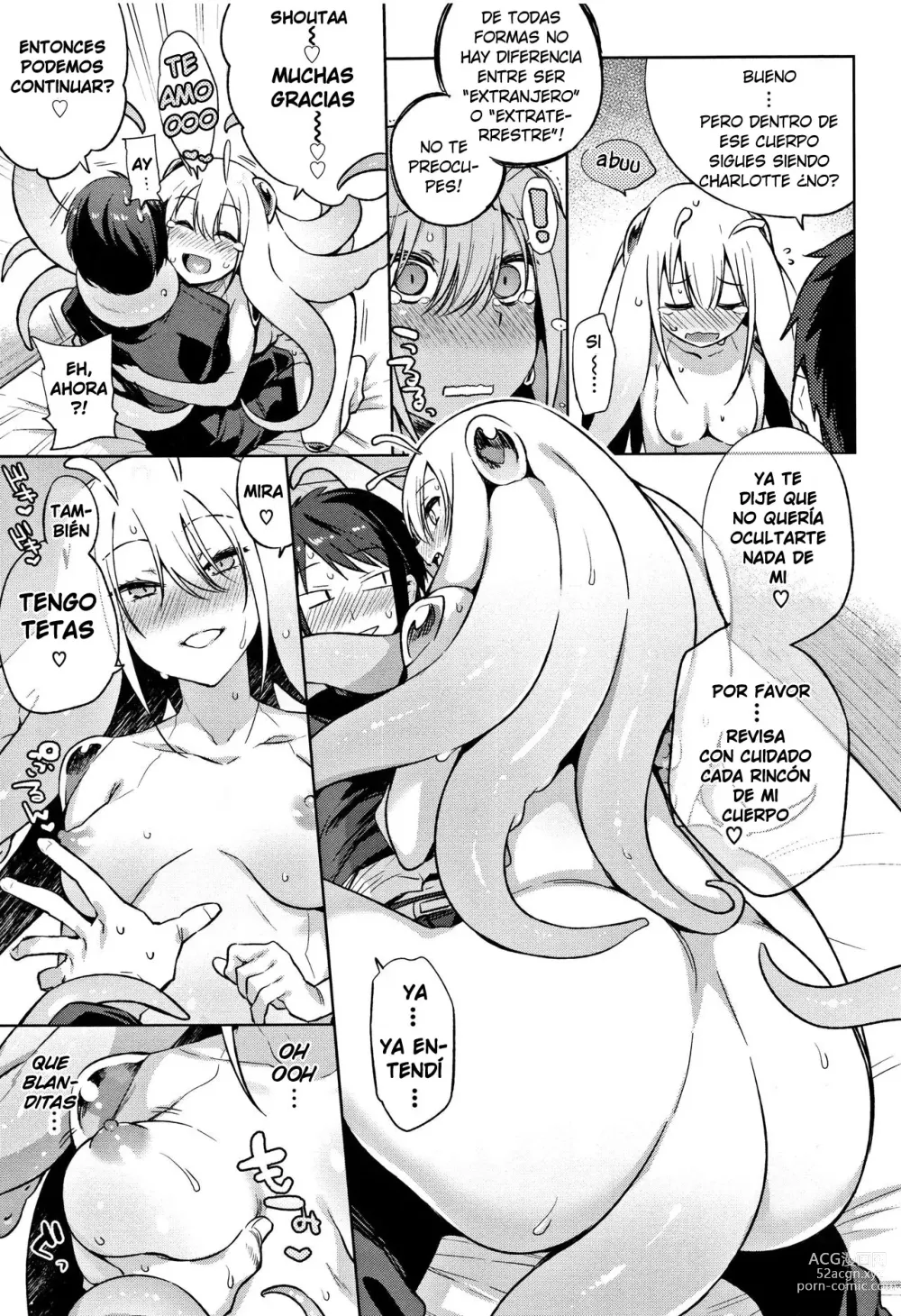 Page 3 of manga Mi querida alienigena (decensored)