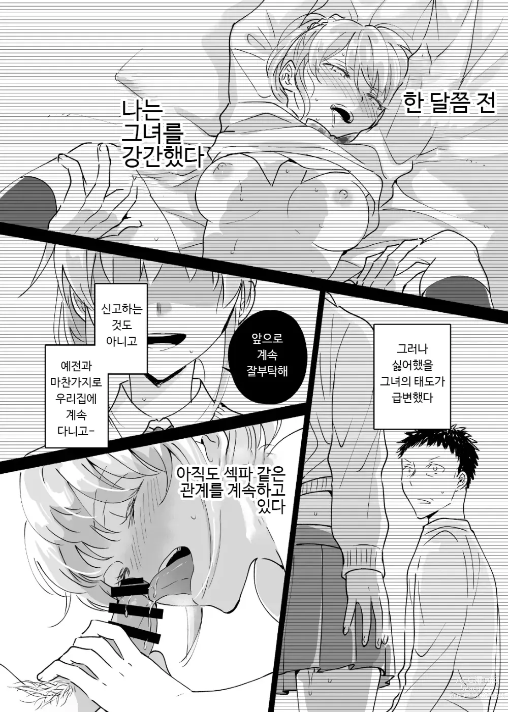 Page 8 of doujinshi 독신 중년 남자가 갸루에게 빠져드는 이야기 2화