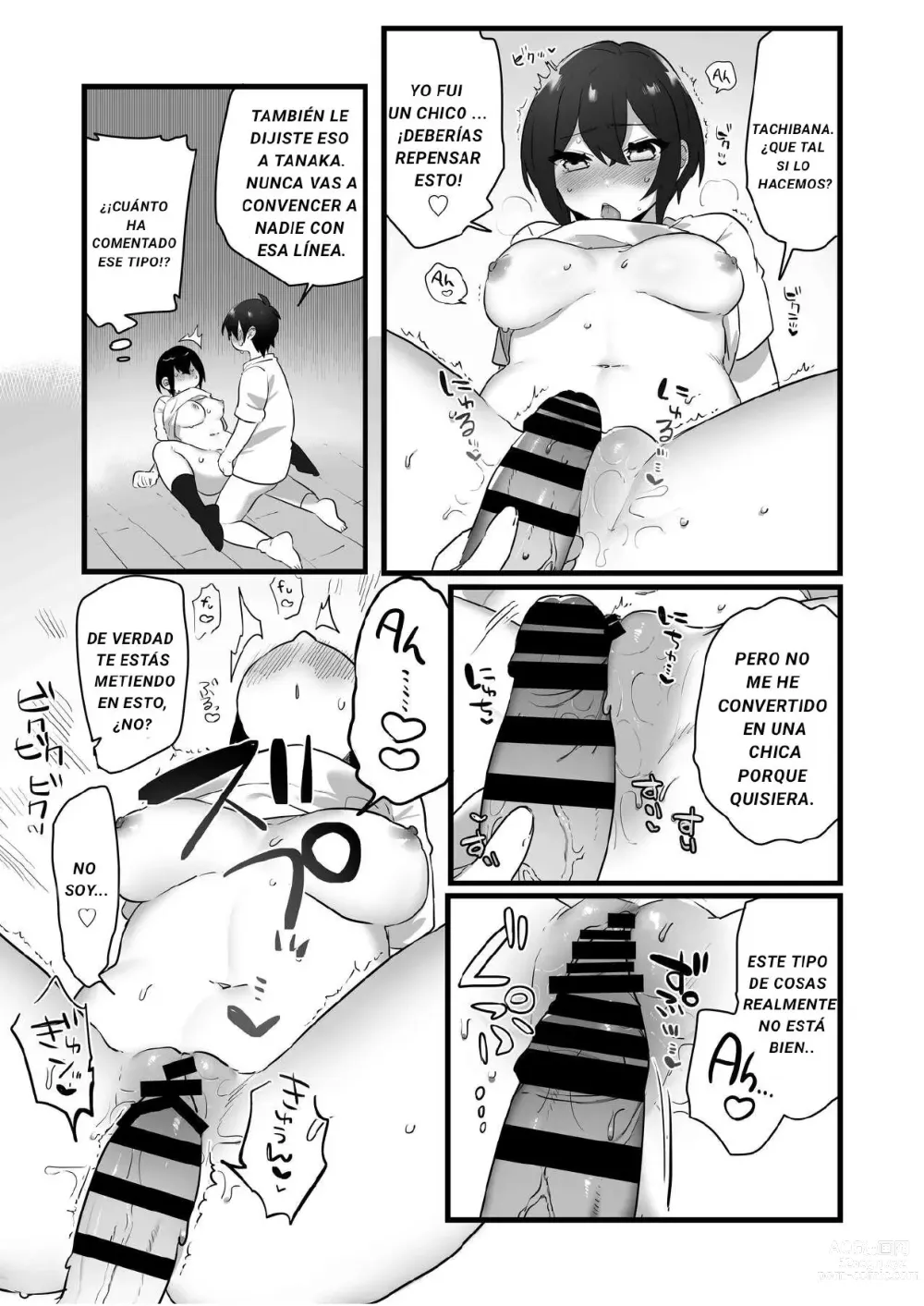 Page 45 of doujinshi Suki de Onnanoko ni Natta Wakejanai!... Noni