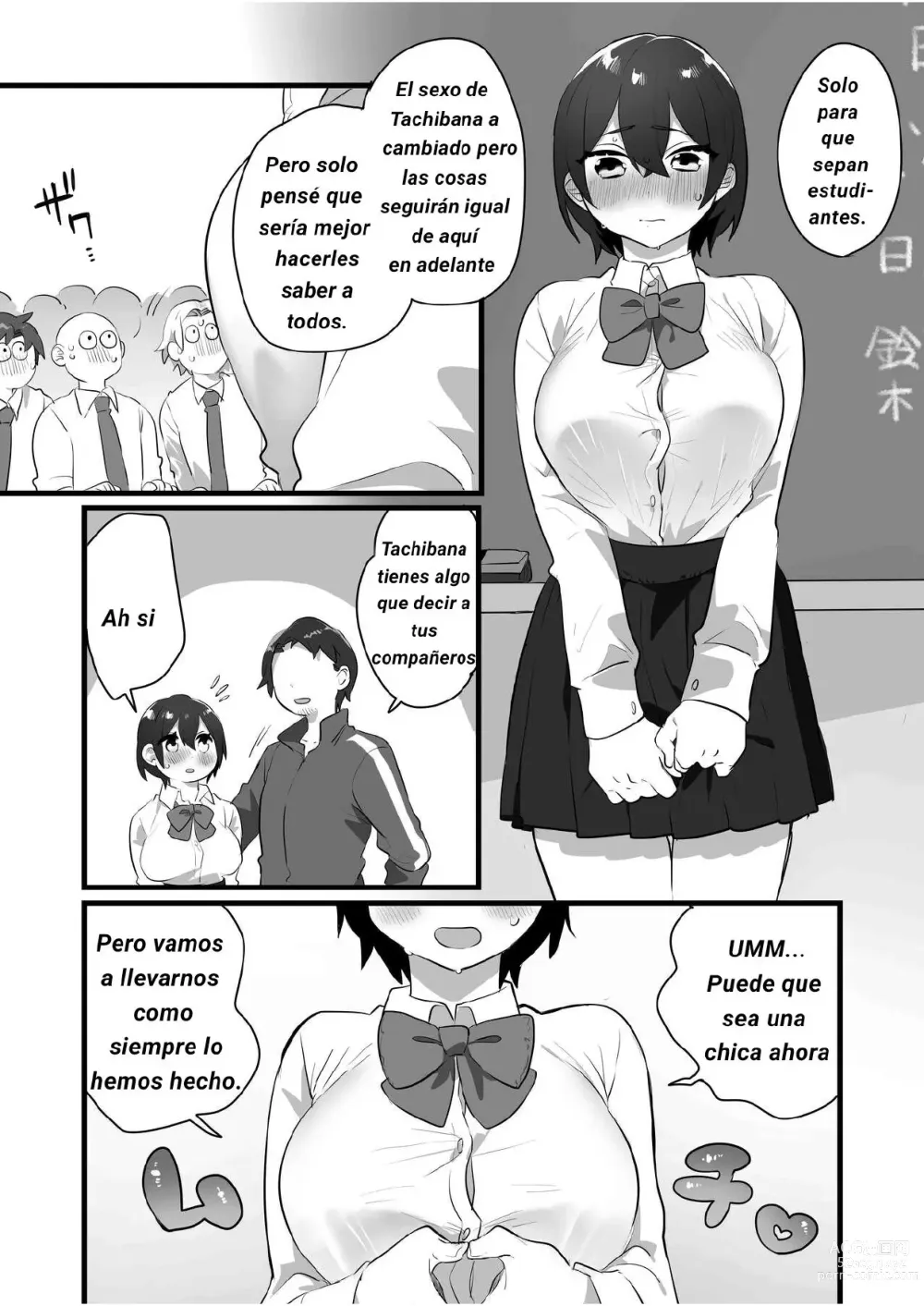 Page 9 of doujinshi Suki de Onnanoko ni Natta Wakejanai!... Noni