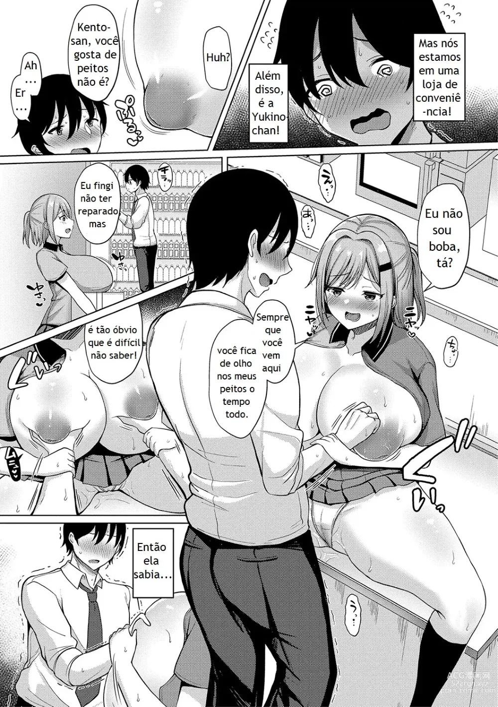 Page 7 of manga Kyonyuu Tsurego no Seiyoku ga Tsuyosugiru Hanashi [Digital] -  Chapter 4