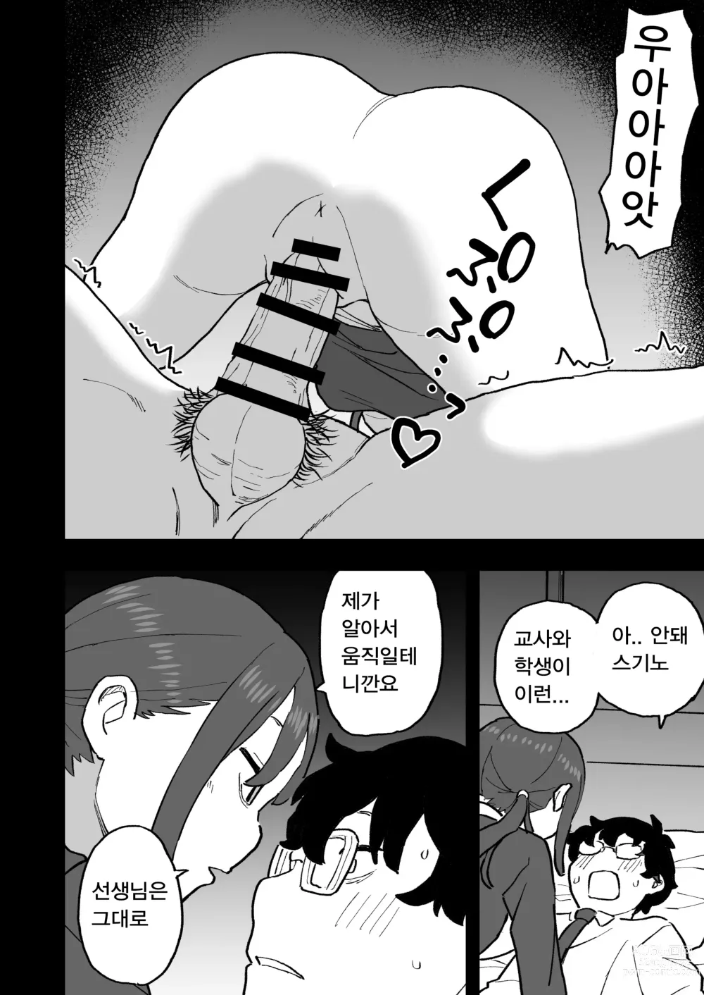 Page 22 of doujinshi 남친있는 무뚝뚝해보이는 제자랑 하지 않으면 나갈 수 없는 방에 갇힌 이야기
