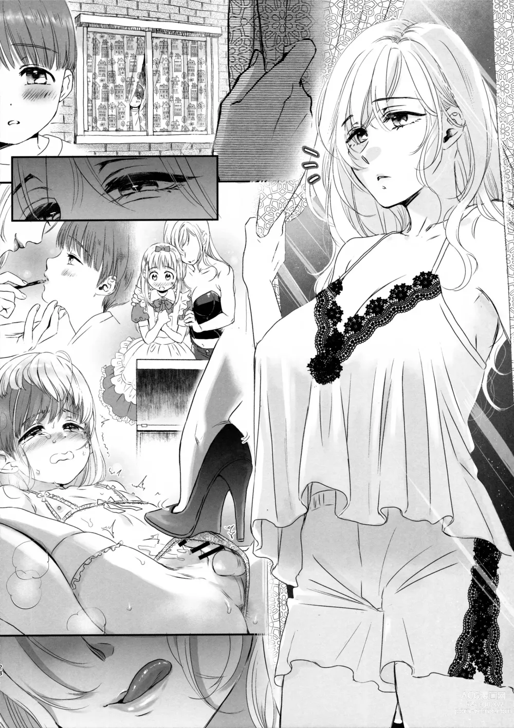 Page 28 of doujinshi skeb Matome Monochrome