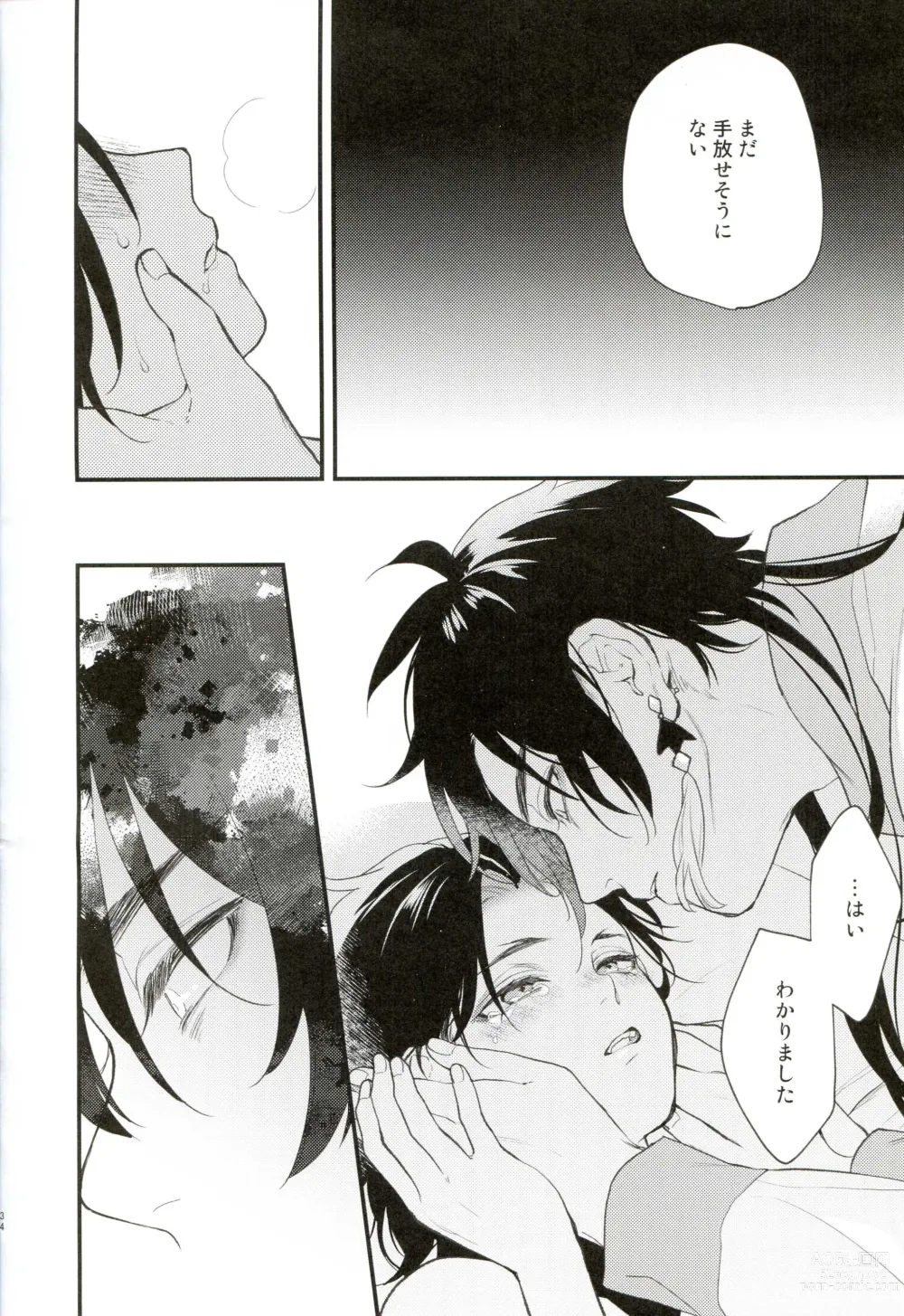 Page 33 of doujinshi 21 Gram no Bansan