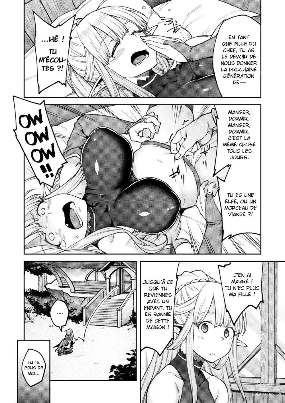 Page 3 of manga Himono Elf, Kozukuri o Suru.