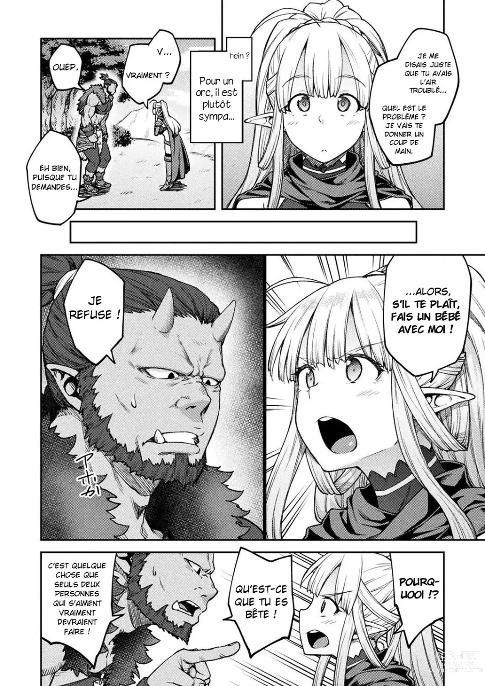 Page 5 of manga Himono Elf, Kozukuri o Suru.