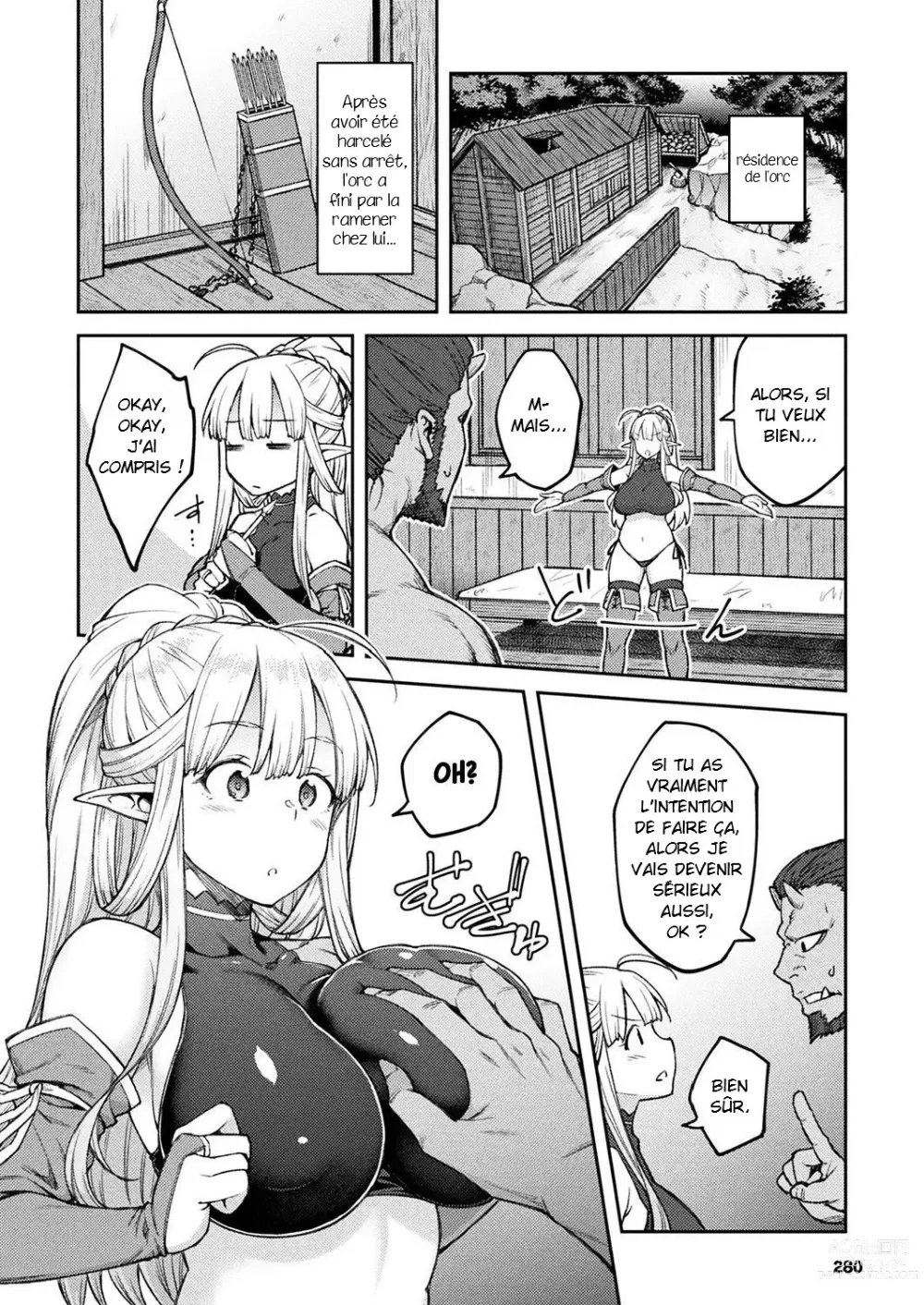 Page 7 of manga Himono Elf, Kozukuri o Suru.