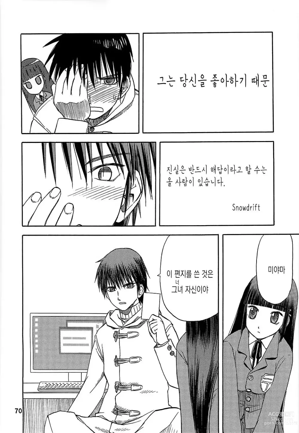 Page 415 of doujinshi blue snow blue 2023