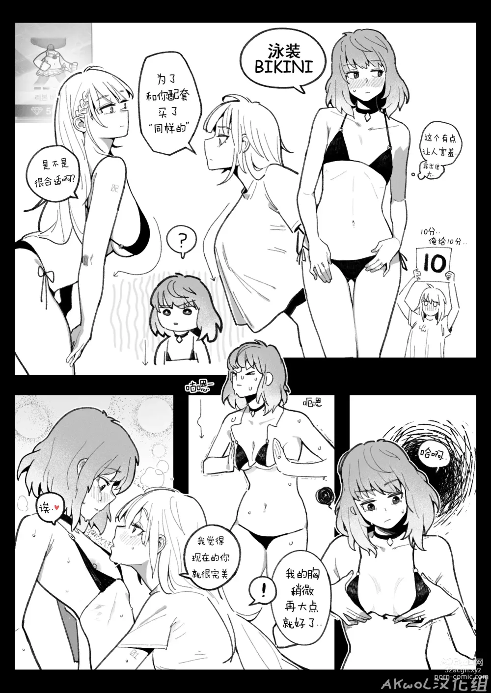 Page 5 of doujinshi Cosplay (decensored)