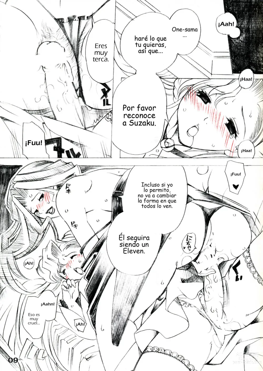 Page 9 of doujinshi Futanari Euphemia x Kyonyuu Cornelia