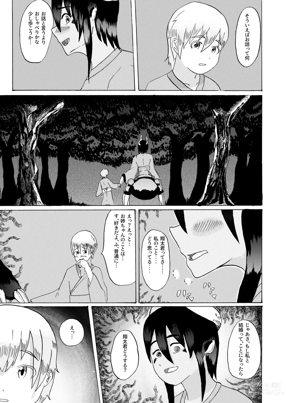 Page 13 of doujinshi Boku to Mamono no Naresome-Banashi Ushi-Oni-hen