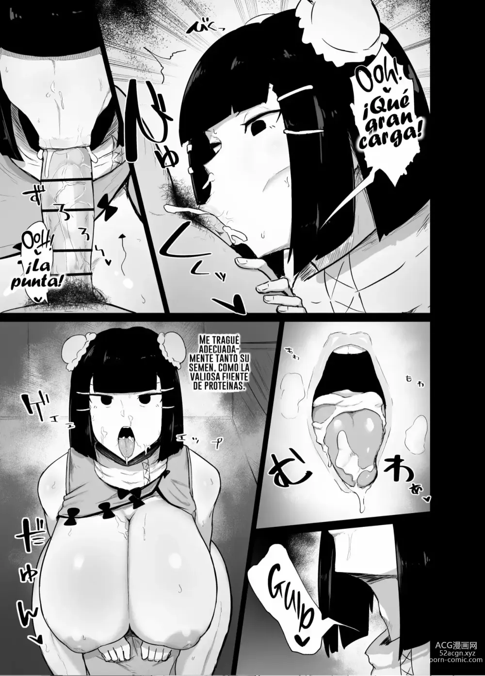 Page 8 of doujinshi Kakutou Musume Saimin Nikki