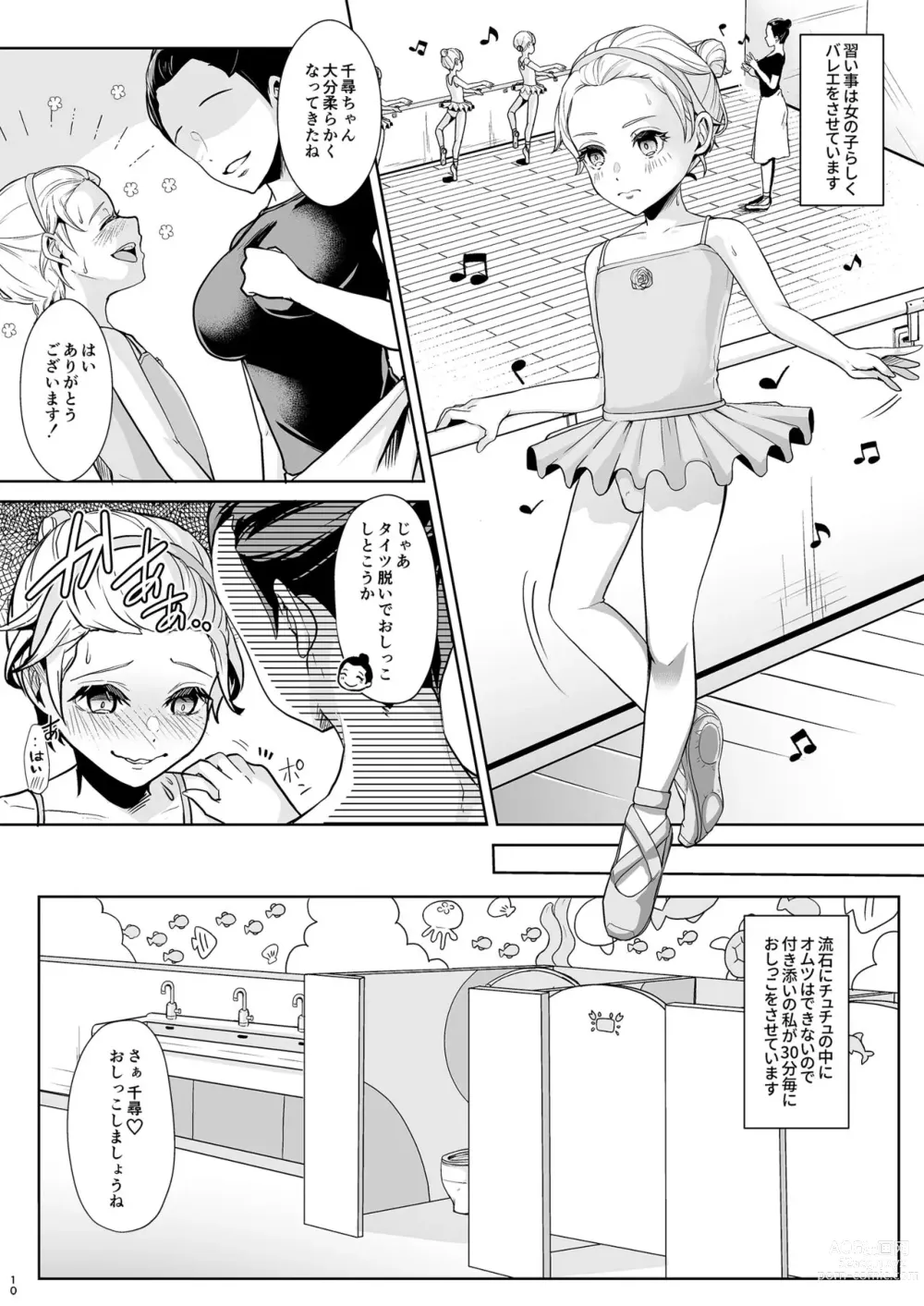 Page 11 of doujinshi Sonogo no Omorashi Sensei