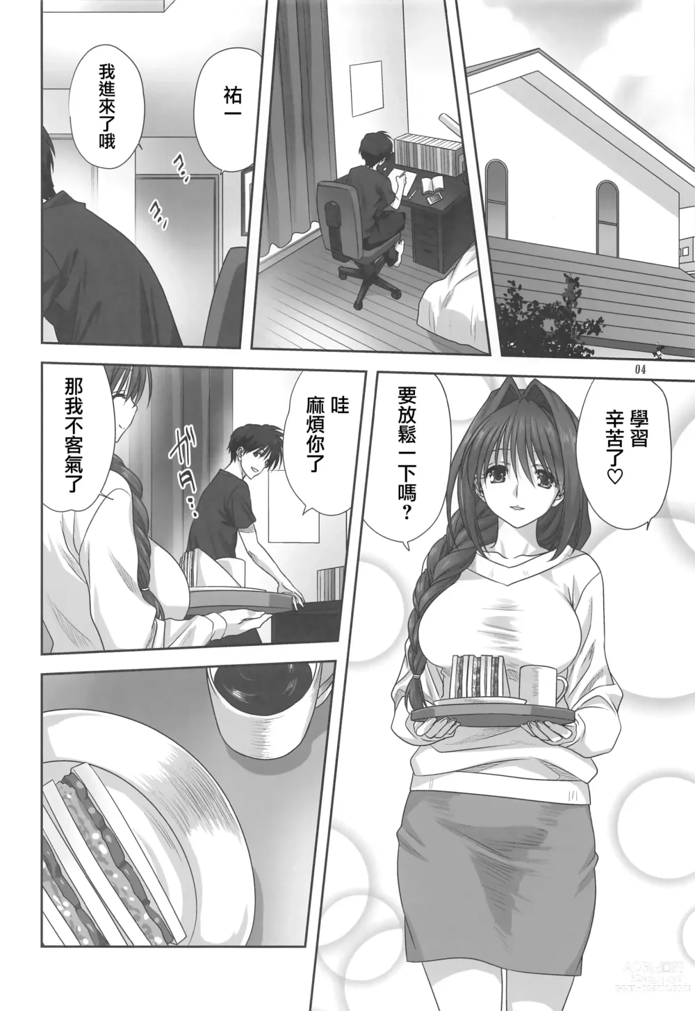 Page 3 of doujinshi Akiko-san to Issho 28