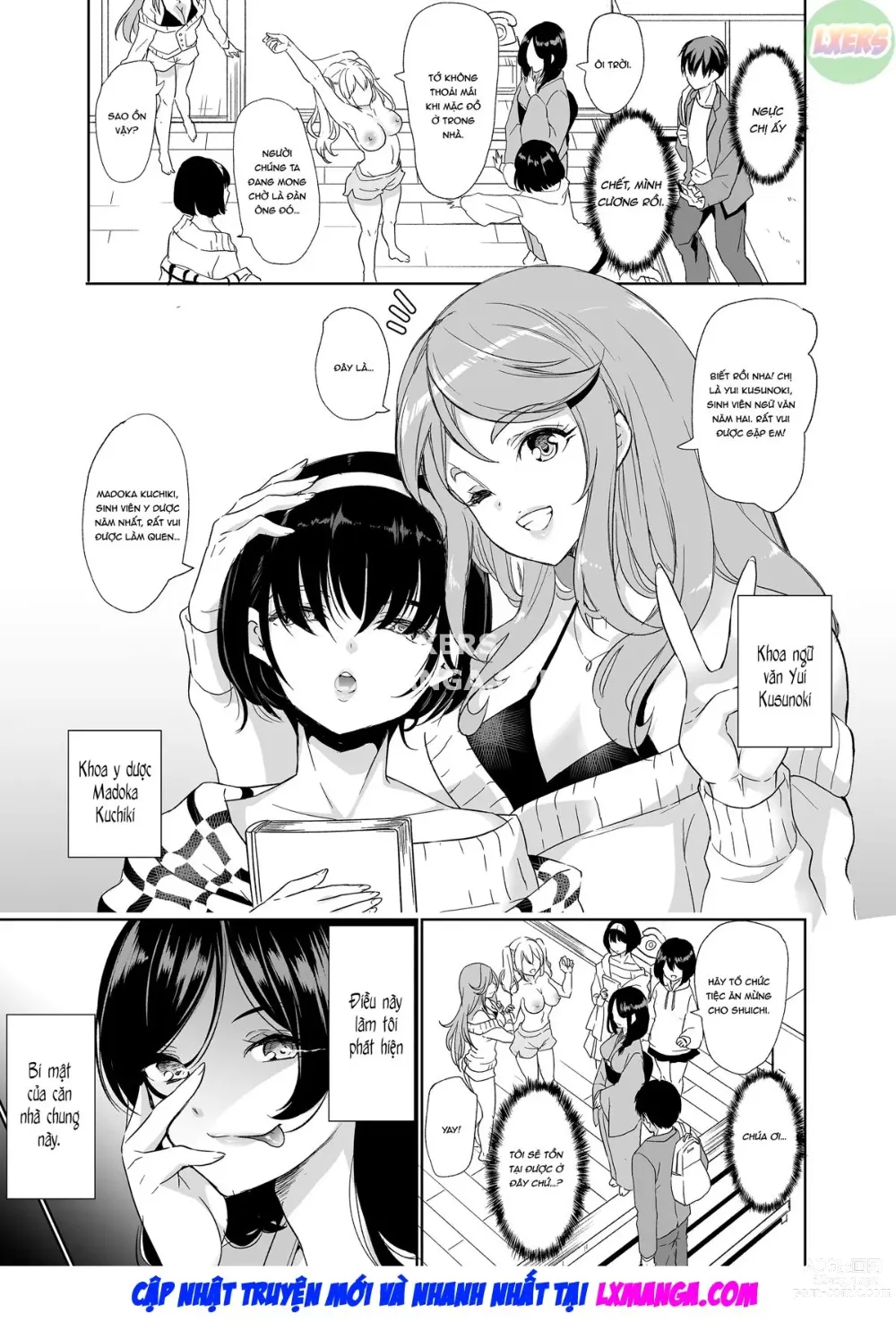 Page 9 of doujinshi Hậu cung nhà chung