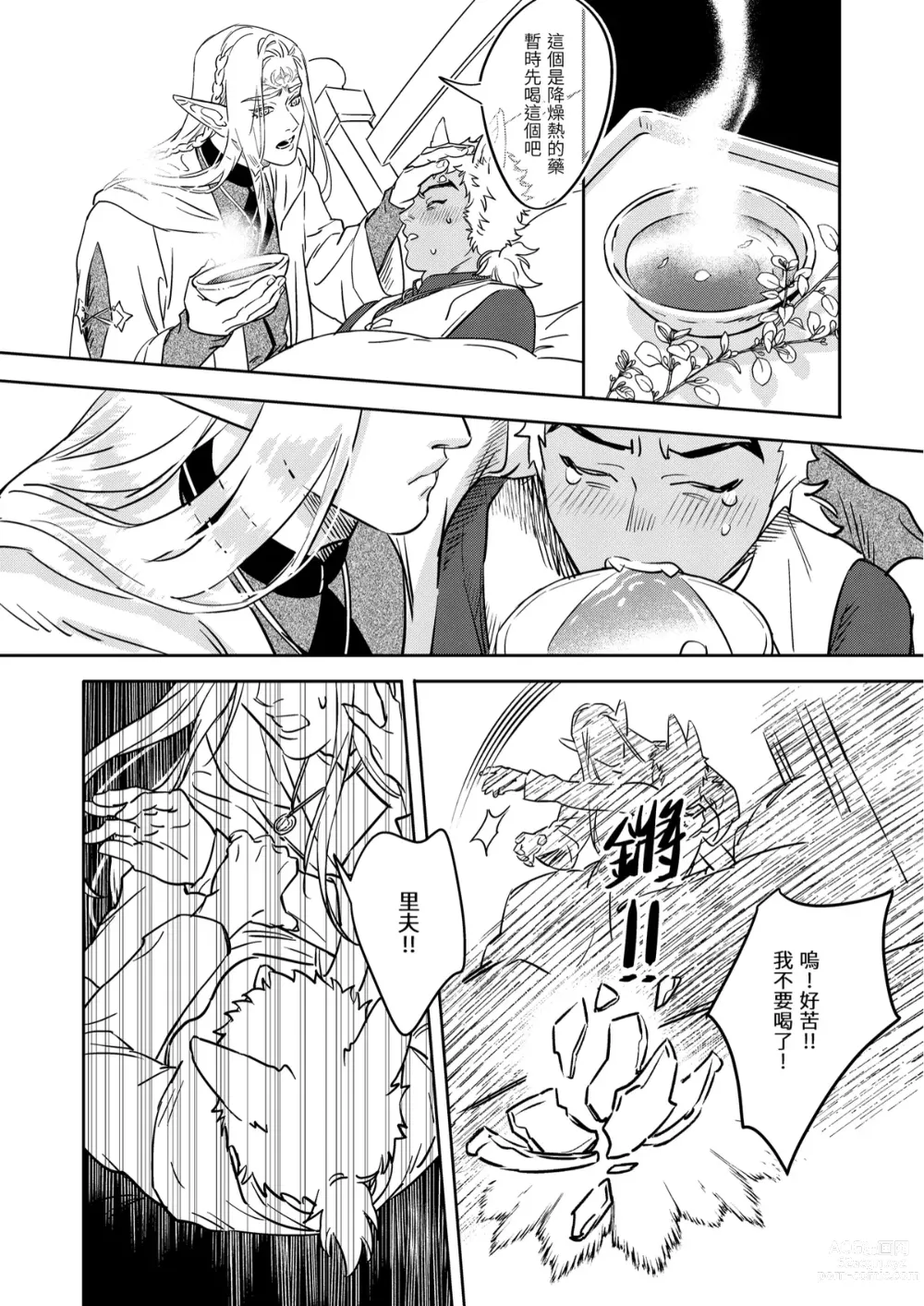 Page 16 of doujinshi 精靈與半獸人