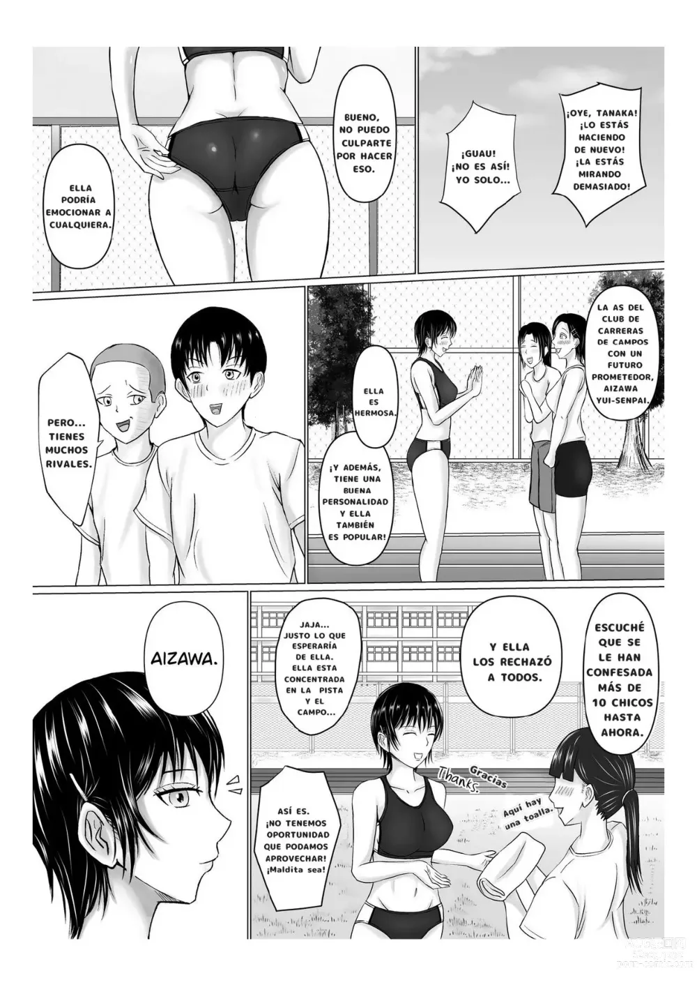 Page 4 of doujinshi Boku ga Senpai no Karada o Mamorunda