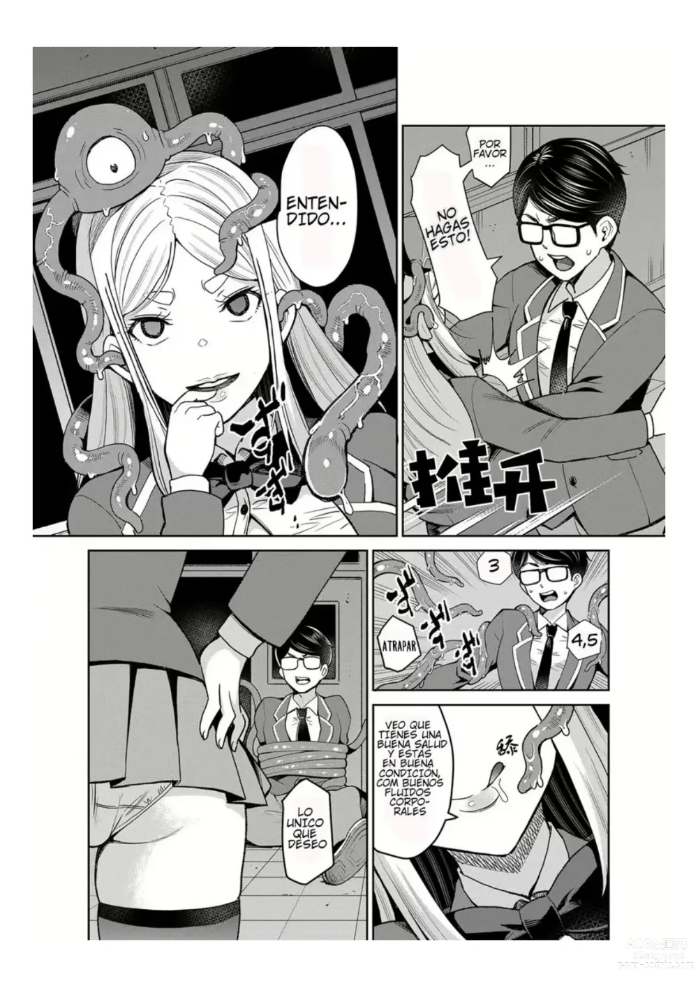 Page 10 of manga Mayonaka no Kyoushitsu ni Shokushu ga Iru
