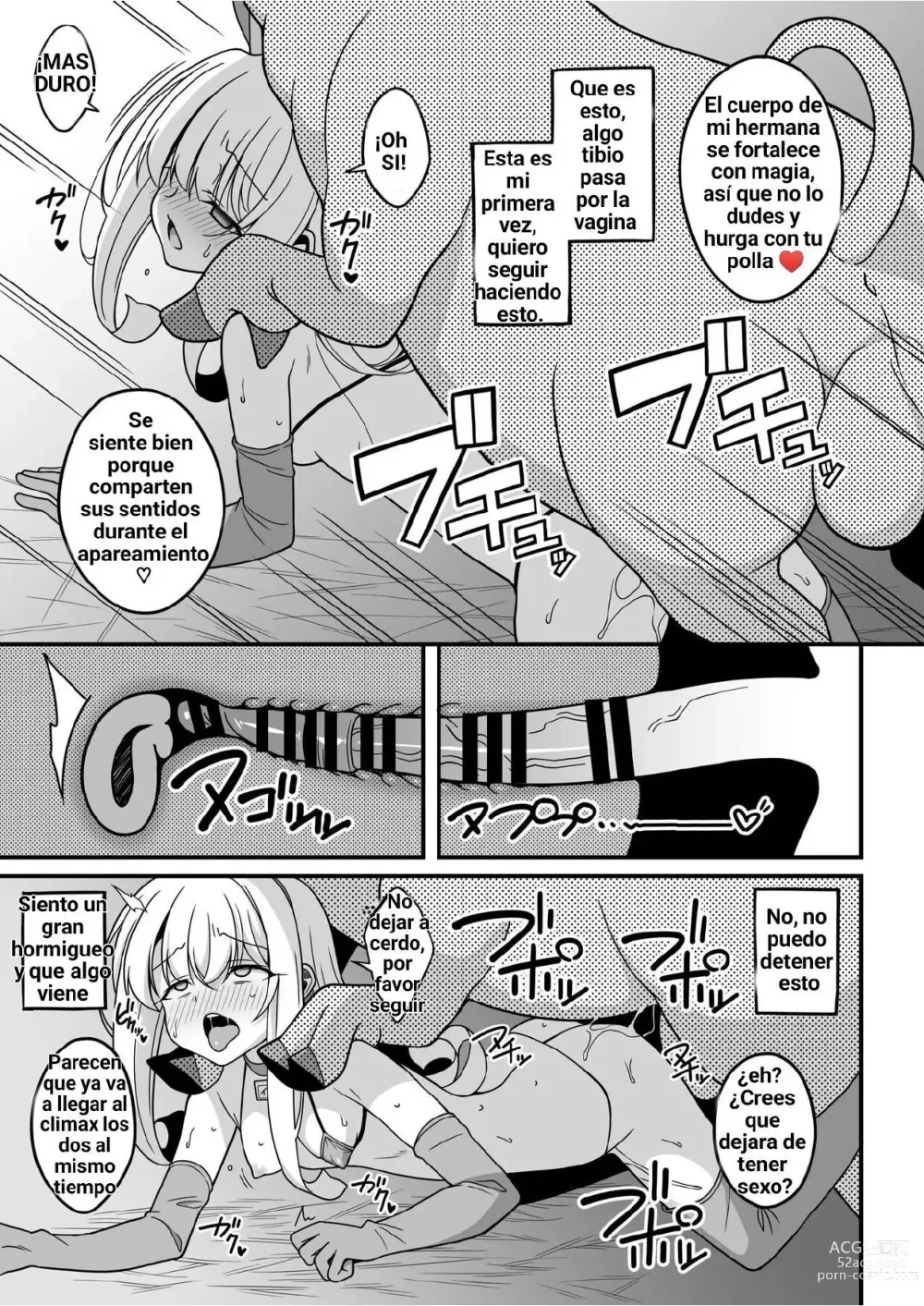 Page 5 of doujinshi Nos han cambiado de cuerpo