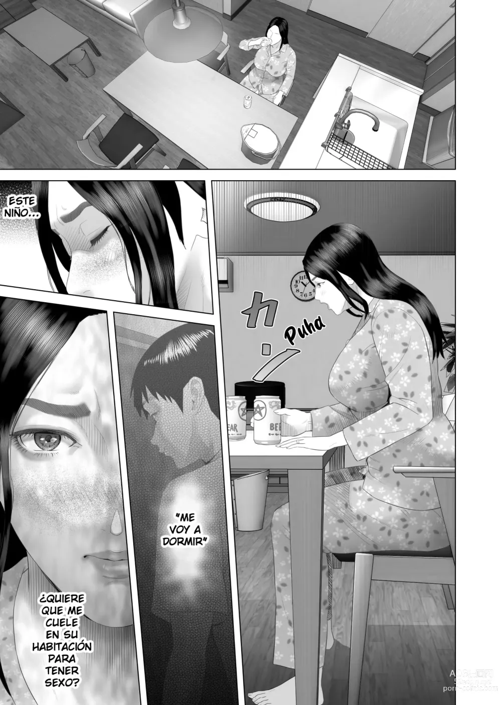 Page 3 of doujinshi Neighborhood Seduction The Story About How I Came To Be Like This With My Mother 4 - Punishment Volume